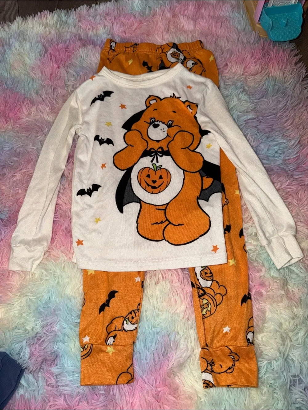Halloween Care Bears Pajama Set